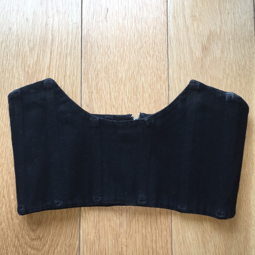 Miaou black corset